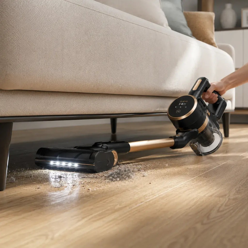 OmniClean — aspirapolvere leggero senza fili con accessori